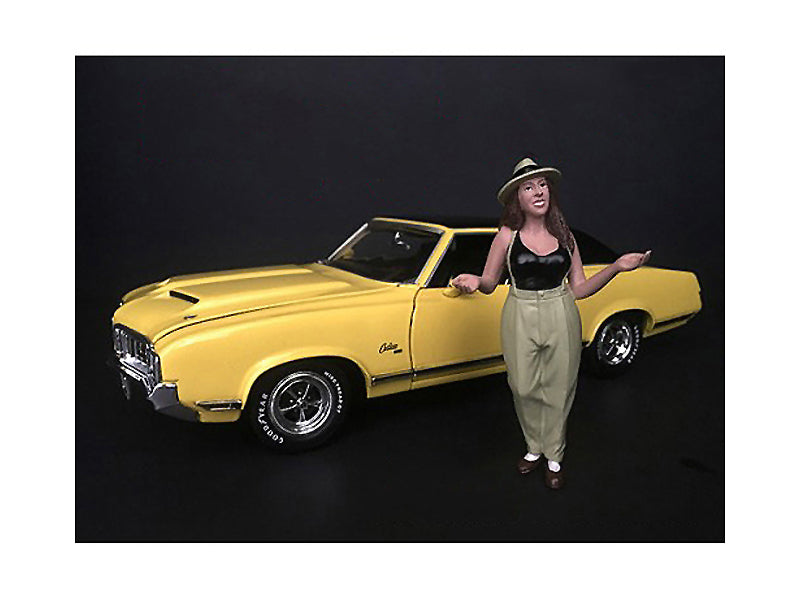 'Hanging Out II' Tanya Figurine for 1/18 Scale Models by American Diorama