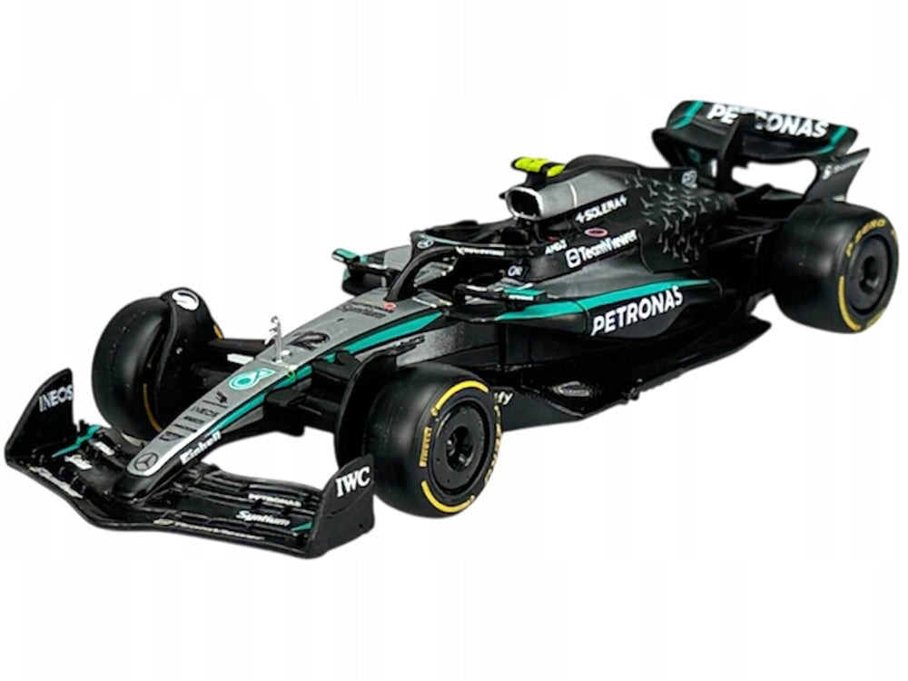 Mercedes-AMG F1 W16 E Performance #12 Kimi Antonelli 'Petronas' Formula One F1 World Championship (2025) 'Race' Series 1/43 Diecast Model Car by Bburago
