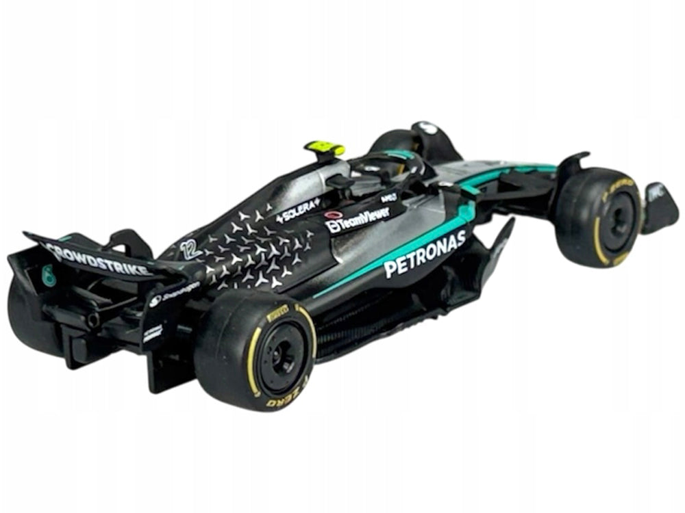 Mercedes-AMG F1 W16 E Performance #12 Kimi Antonelli 'Petronas' Formula One F1 World Championship (2025) 'Race' Series 1/43 Diecast Model Car by Bburago