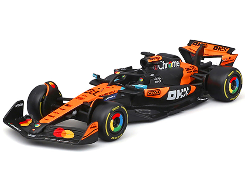 McLaren MCL39 #81 Oscar Piastri 'OKX' Formula One F1 'Australian GP' (2025) 'Race' Series 1/43 Diecast Model Car by Bburago