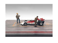 'Race Day' Two Diecast Figures Set 4 for 1/43 Scale Models by American Diorama