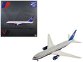 Boeing 767-200ER Commercial Aircraft 'United Airlines' (N609UA) Gray with Blue Tail 1/400 Diecast Model by V1/400