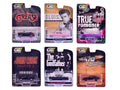 'Hollywood Greatest Hits' (2025) Set of 6 pieces 1/64 Diecast Model Cars by Greenlight
