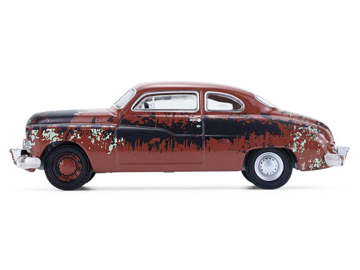 1949 Mercury Eight 'Barn Find' Brown (Rusted) 'Down on the Farm' Series 11 1/64 Diecast Model by Greenlight