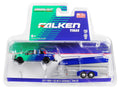 2017 Ford F-150 Pickup Truck and Aerovault Trailer 'Falken Tires' Limited Edition to 2760 pieces Worldwide 1/64 Diecast Model Car by Greenlight