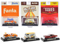'Sodas' Set of 3 pieces Release 25 Limited Edition to 6250 pieces Worldwide 1/64 Diecast Model Cars by M2 Machines