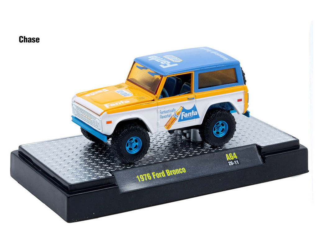 'Sodas' Set of 3 pieces Release 64 Limited Edition to 5400 pieces Worldwide 1/64 Diecast Model Cars by M2 Machines