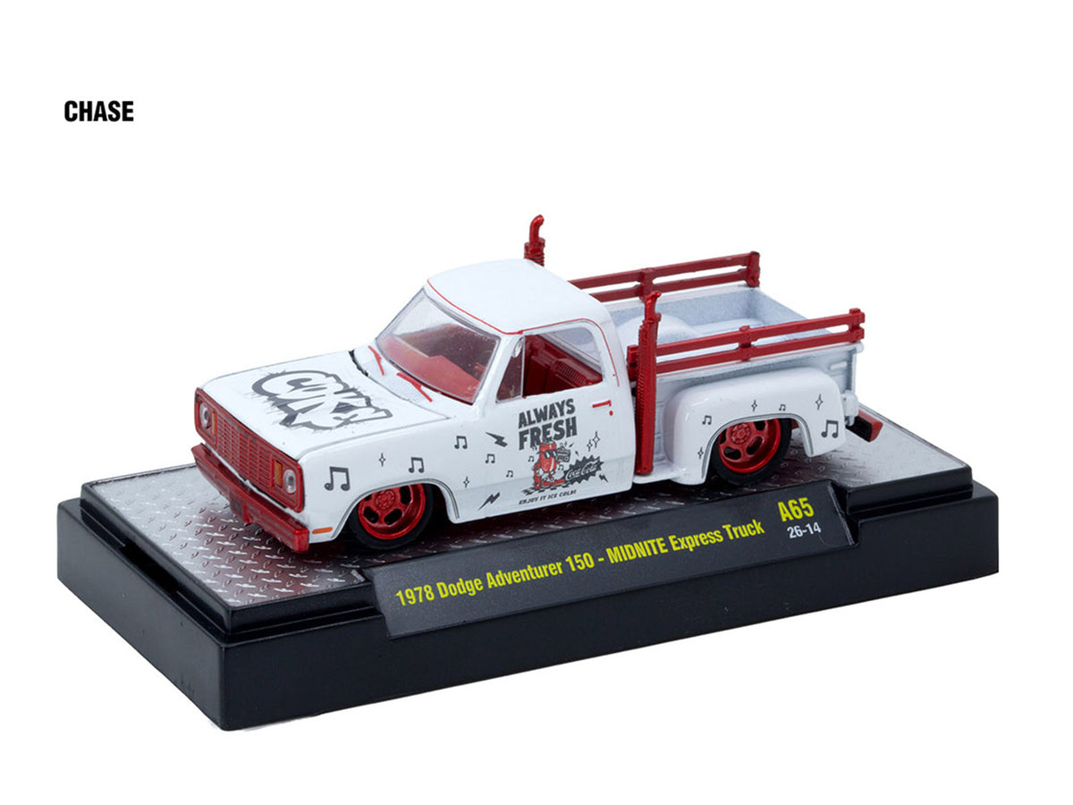'Coca-Cola' Set of 3 pieces Release 65 Limited Edition to 4800 pieces Worldwide 1/64 Diecast Models by M2 Machines