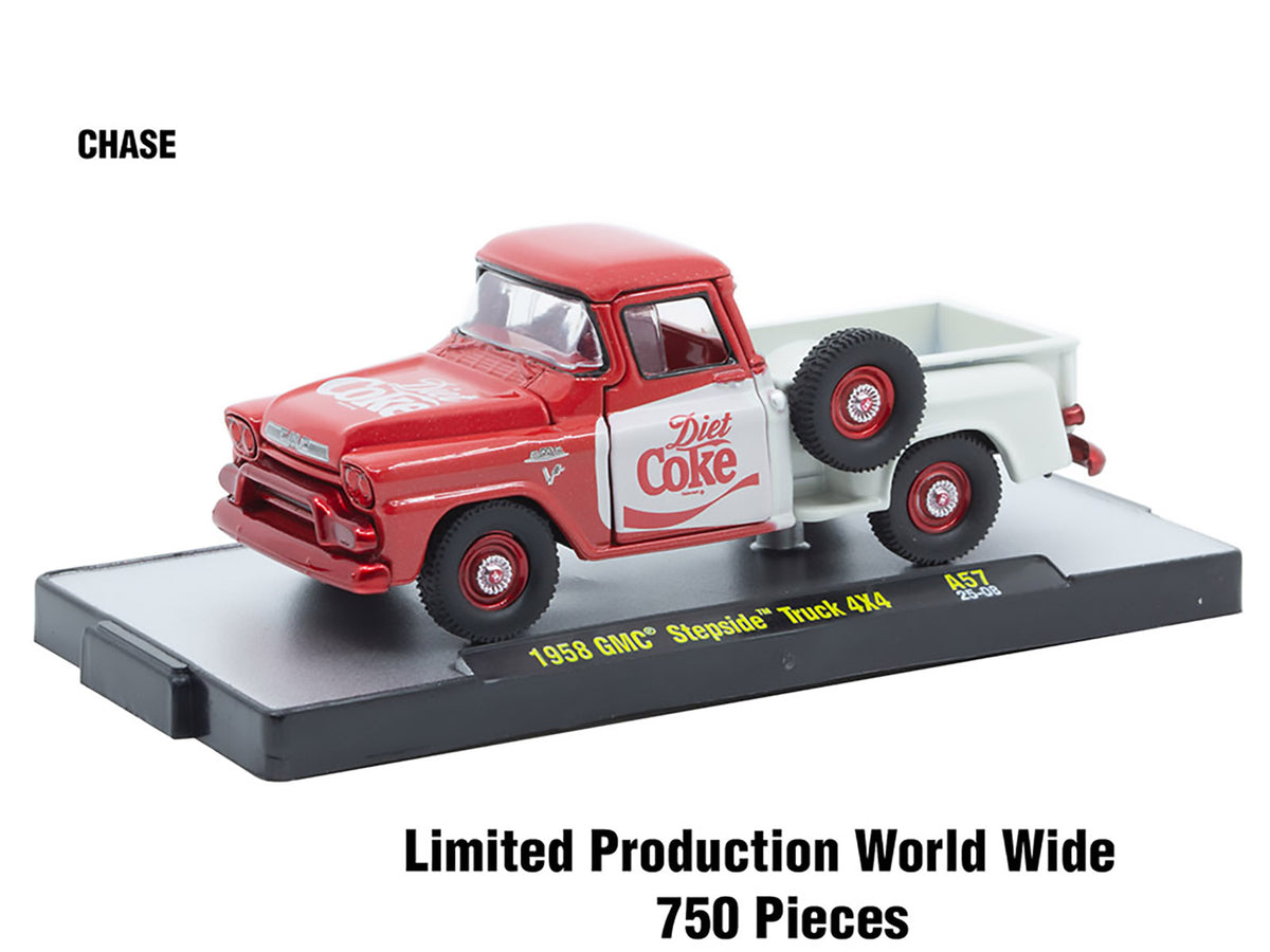 'Sodas' Set of 3 pieces Release 57 Limited Edition to 10000 pieces Worldwide 1/64 Diecast Model Cars by M2 Machines