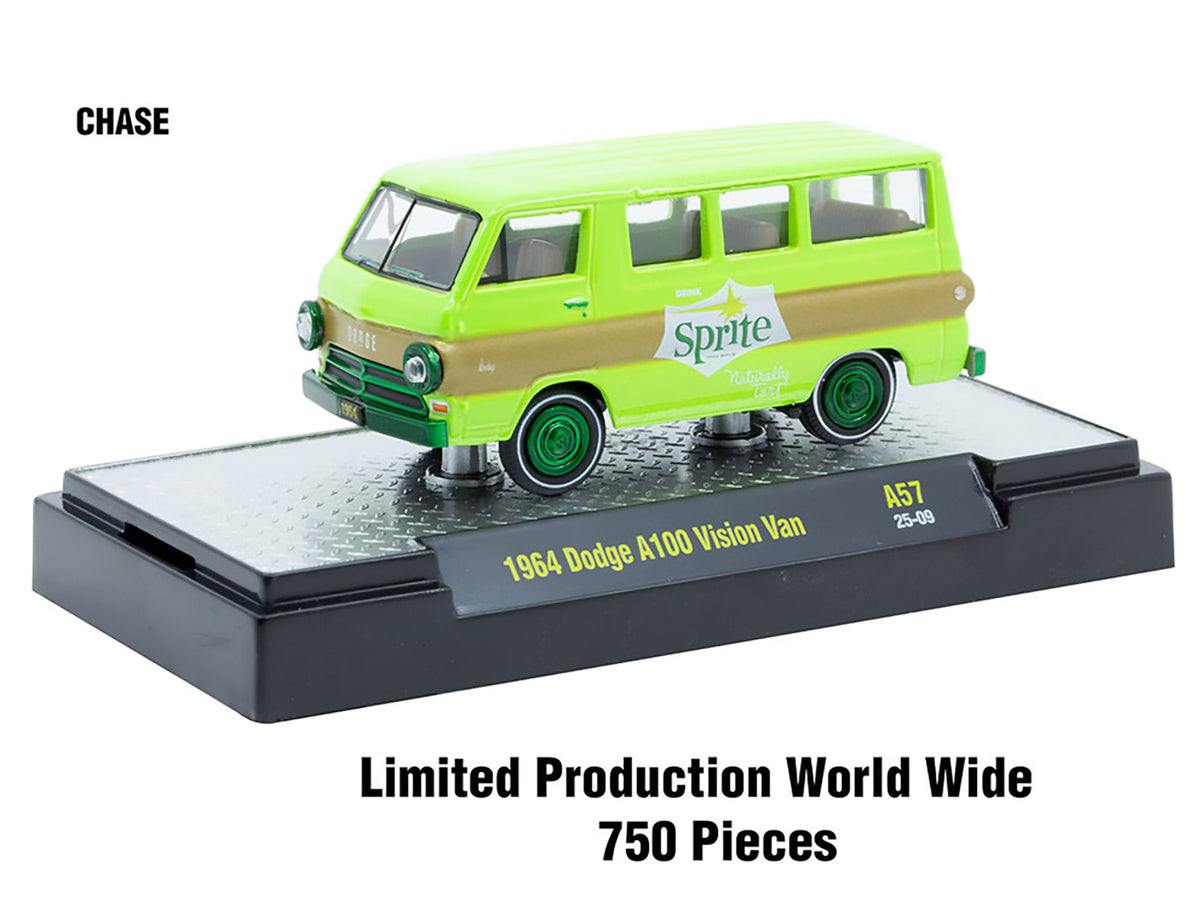 'Sodas' Set of 3 pieces Release 57 Limited Edition to 10000 pieces Worldwide 1/64 Diecast Model Cars by M2 Machines