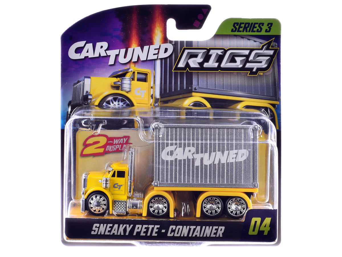 'Rigs' Container Case Series 3 Set of 4 Pieces Diecast Model Cars by CarTuned