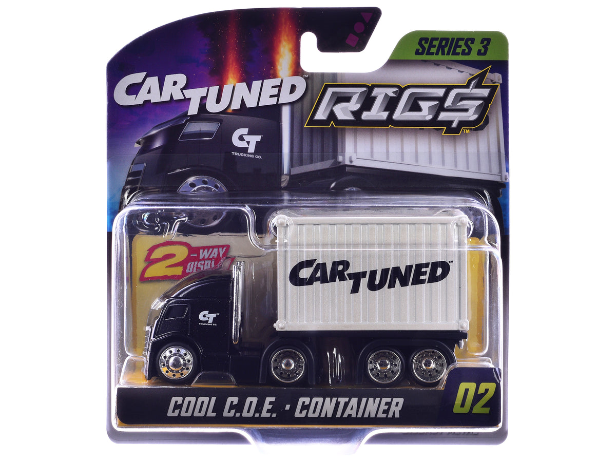 'Rigs' Container Case Series 3 Set of 4 Pieces Diecast Model Cars by CarTuned
