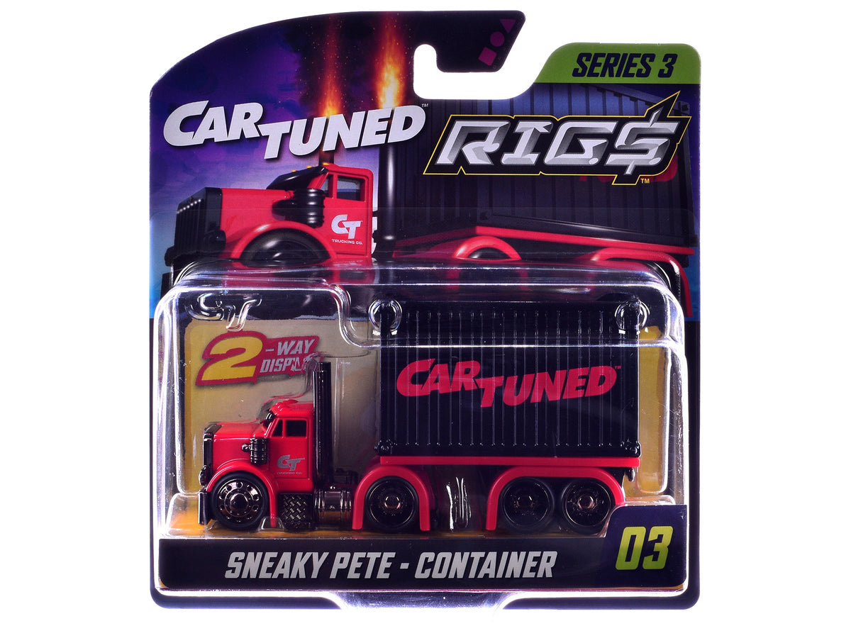 'Rigs' Container Case Series 3 Set of 4 Pieces Diecast Model Cars by CarTuned