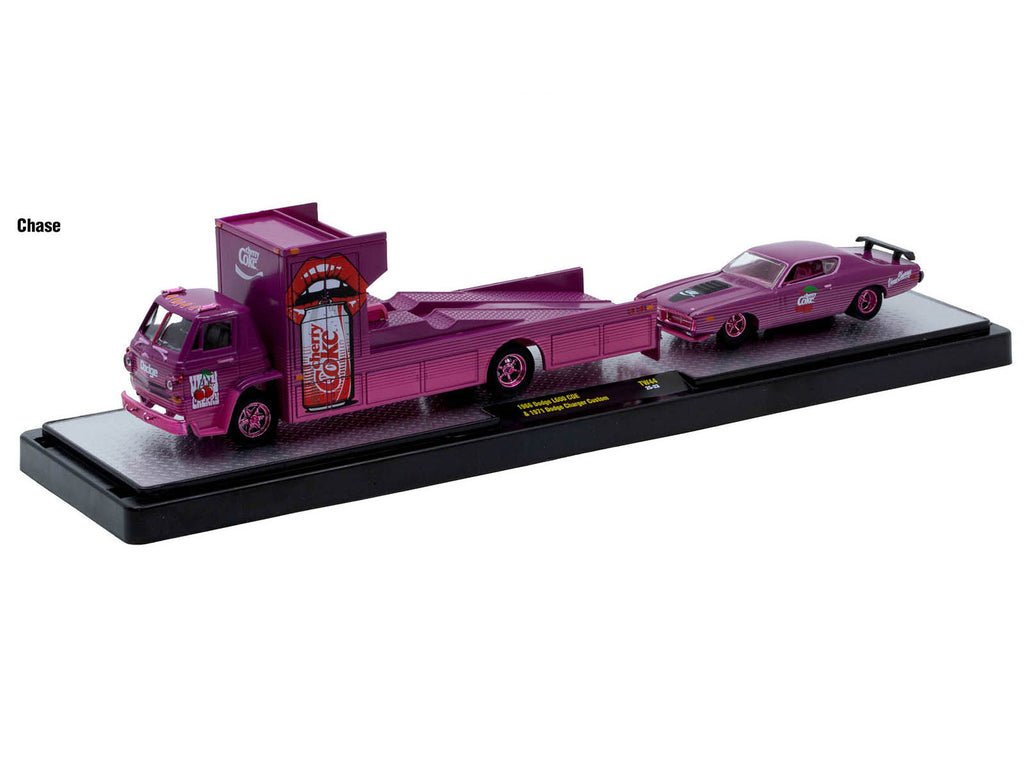 Auto Haulers 'Soda' Set of 3 pieces Release 44 Limited Edition to 5750 pieces Worldwide 1/64 Diecast Model Cars by M2 Machines