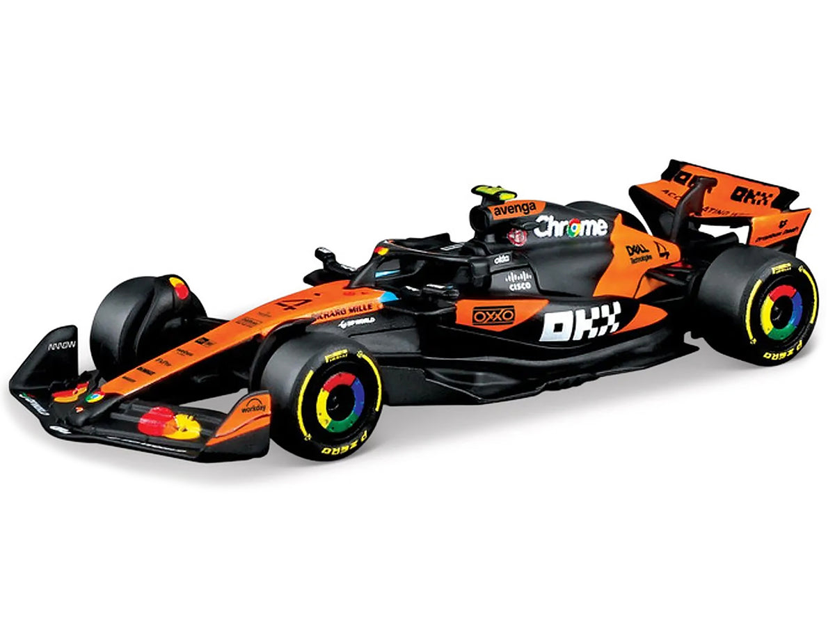 McLaren MCL39 #4 Lando Norris Winner Formula One F1 'Australian GP' (2025) 'Formula Racing' Series 1/64 Diecast Model Car by Bburago