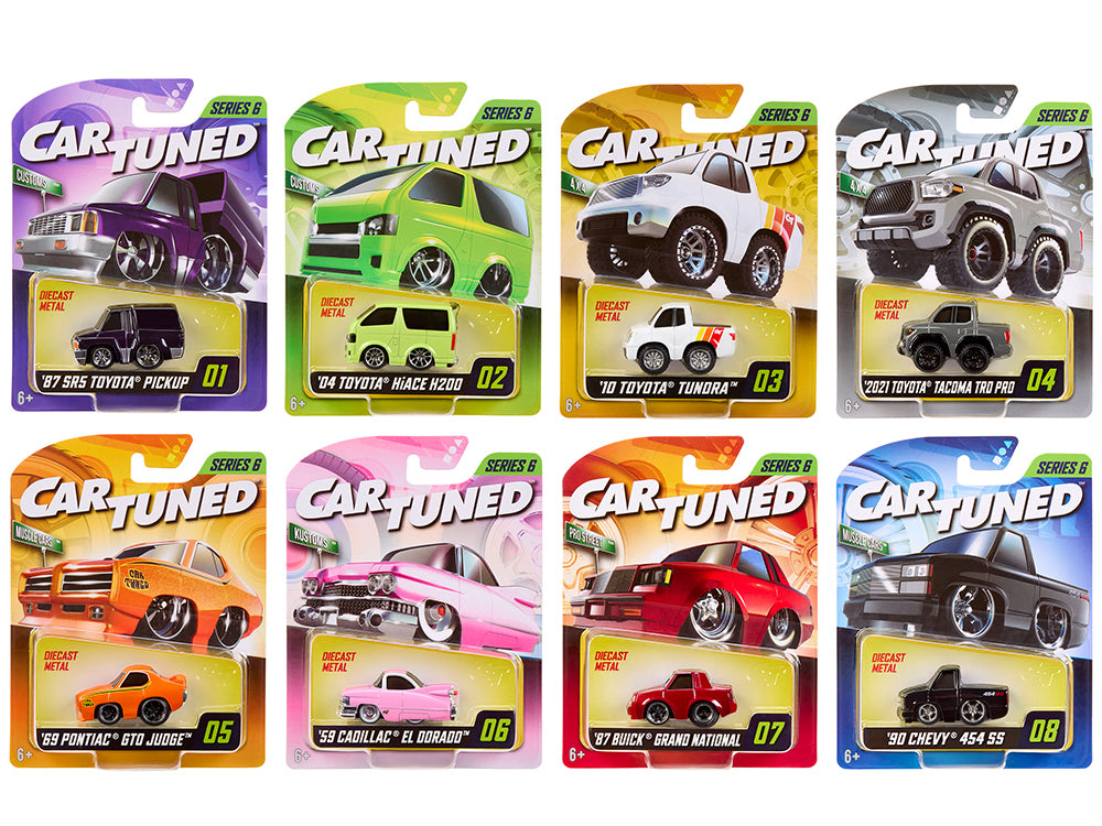 'Mainline' 2025 Series 6 Set of 8 Pieces Diecast Model Cars by CarTuned