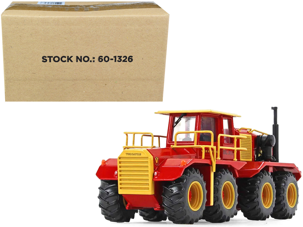 Versatile 'Big Roy' 1080 Tractor (Restoration Version) Red and Yellow 1/64 Diecast Model by First Gear