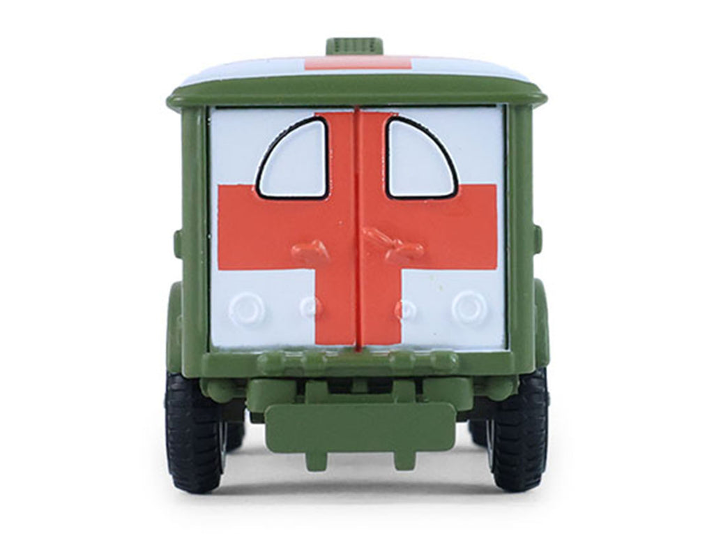 1944 Dodge WC-54 4X4 Ambulance 'U.S. Army - WWII' Green with Graphics 'Battalion 64' Series 6 1/64 Diecast Model Car by Greenlight