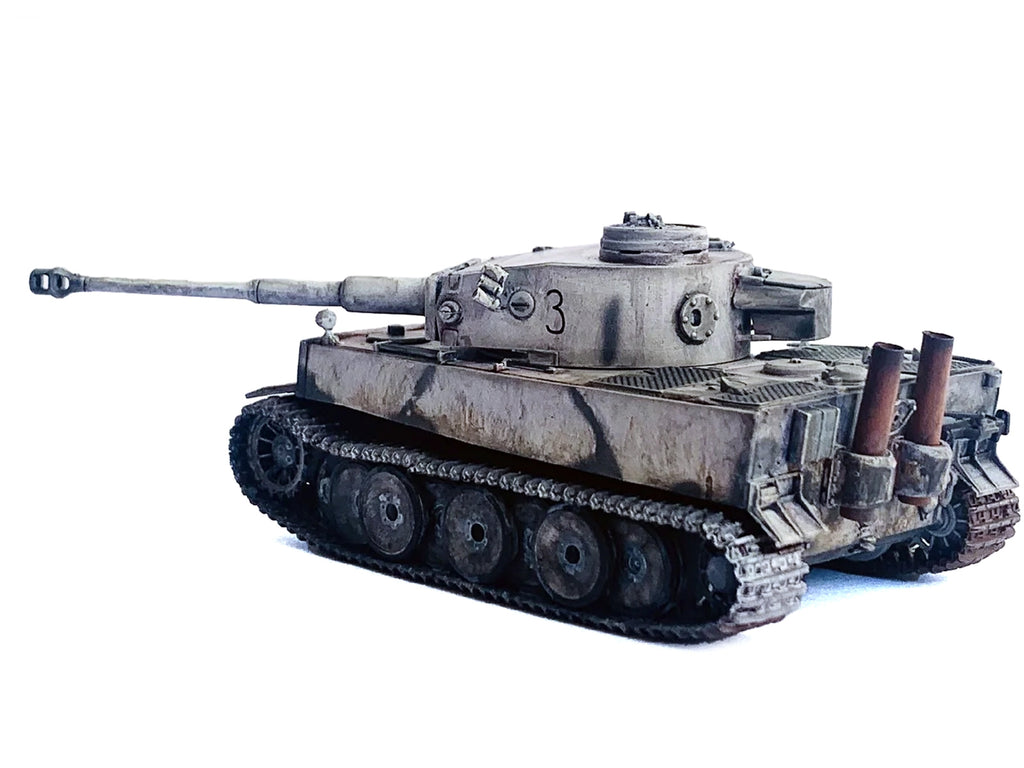 Germany Tiger I Initial Production Tank 's.Pz.Abt.502 Mishkino' (1943) 'NEO Dragon Armor' Series 1/72 Plastic Model by Dragon Models