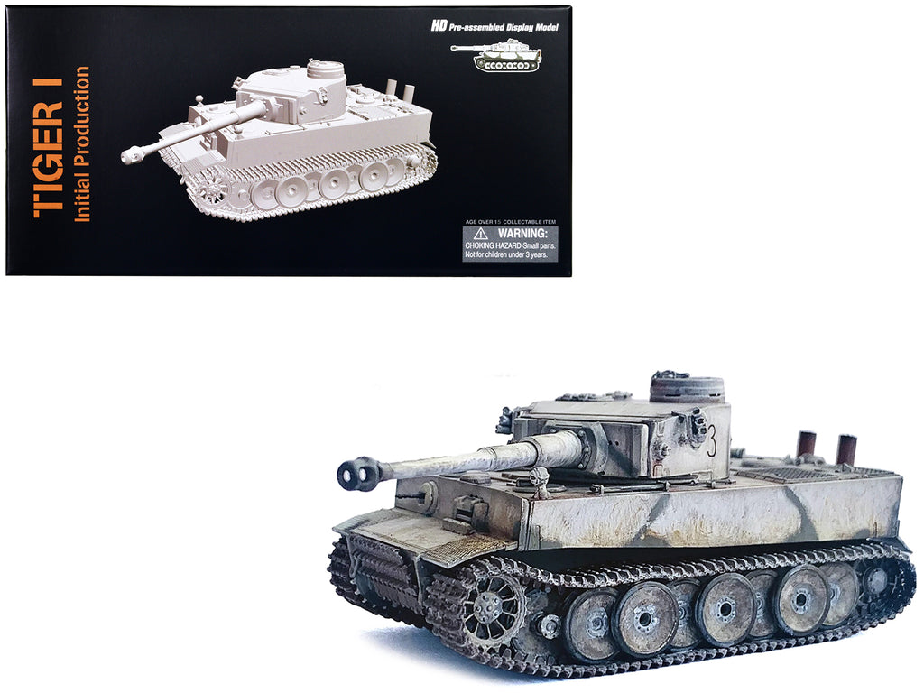 Germany Tiger I Initial Production Tank 's.Pz.Abt.502 Mishkino' (1943) 'NEO Dragon Armor' Series 1/72 Plastic Model by Dragon Models