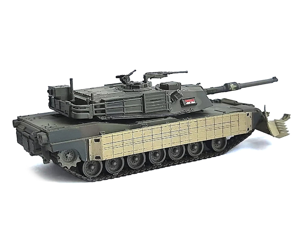 United States M1A1 AIM (Abrams Integrated Management) Tank with Mine Plow (Plowing Mode) #68 'United States Army' Olive Drab 'NEO Dragon Armor' Series 1/72 Plastic Model by Dragon Models