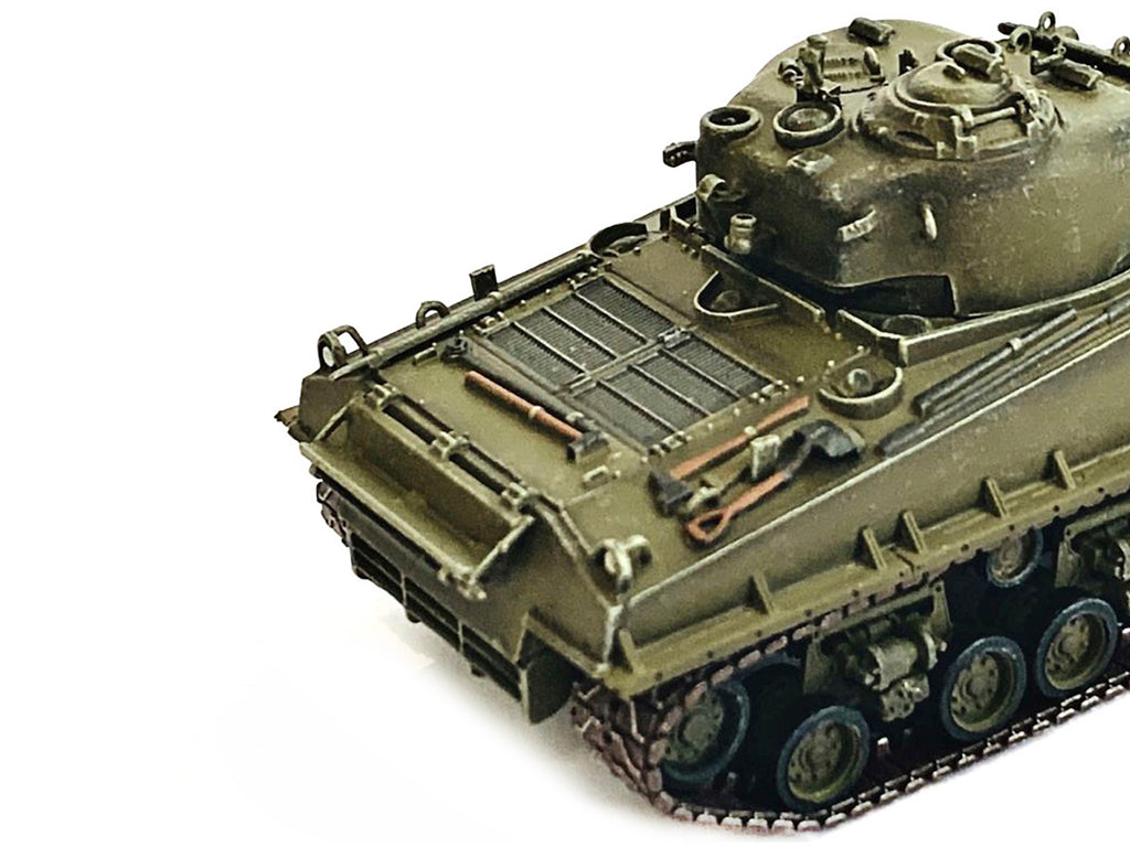 United States M4A3 HVSS POA-CWS-H5 Flamethrower Tank Olive Drab #35 'Hawaii' (1951) 'NEO Dragon Armor' Series 1/72 Plastic Model by Dragon Models