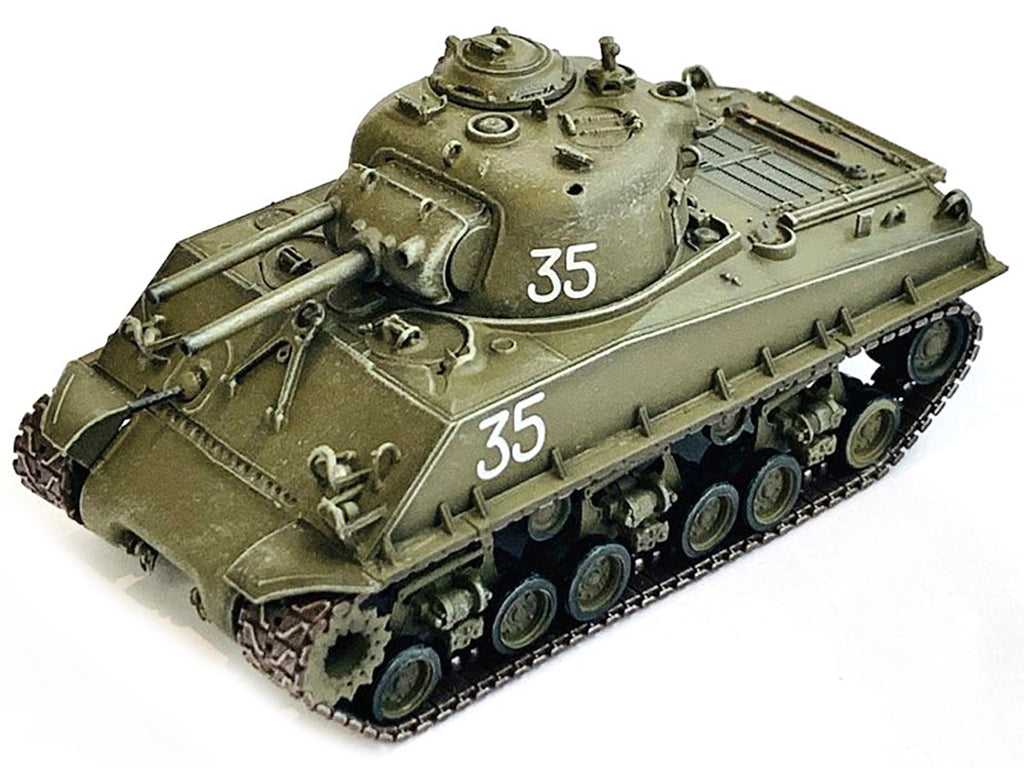 United States M4A3 HVSS POA-CWS-H5 Flamethrower Tank Olive Drab #35 'Hawaii' (1951) 'NEO Dragon Armor' Series 1/72 Plastic Model by Dragon Models
