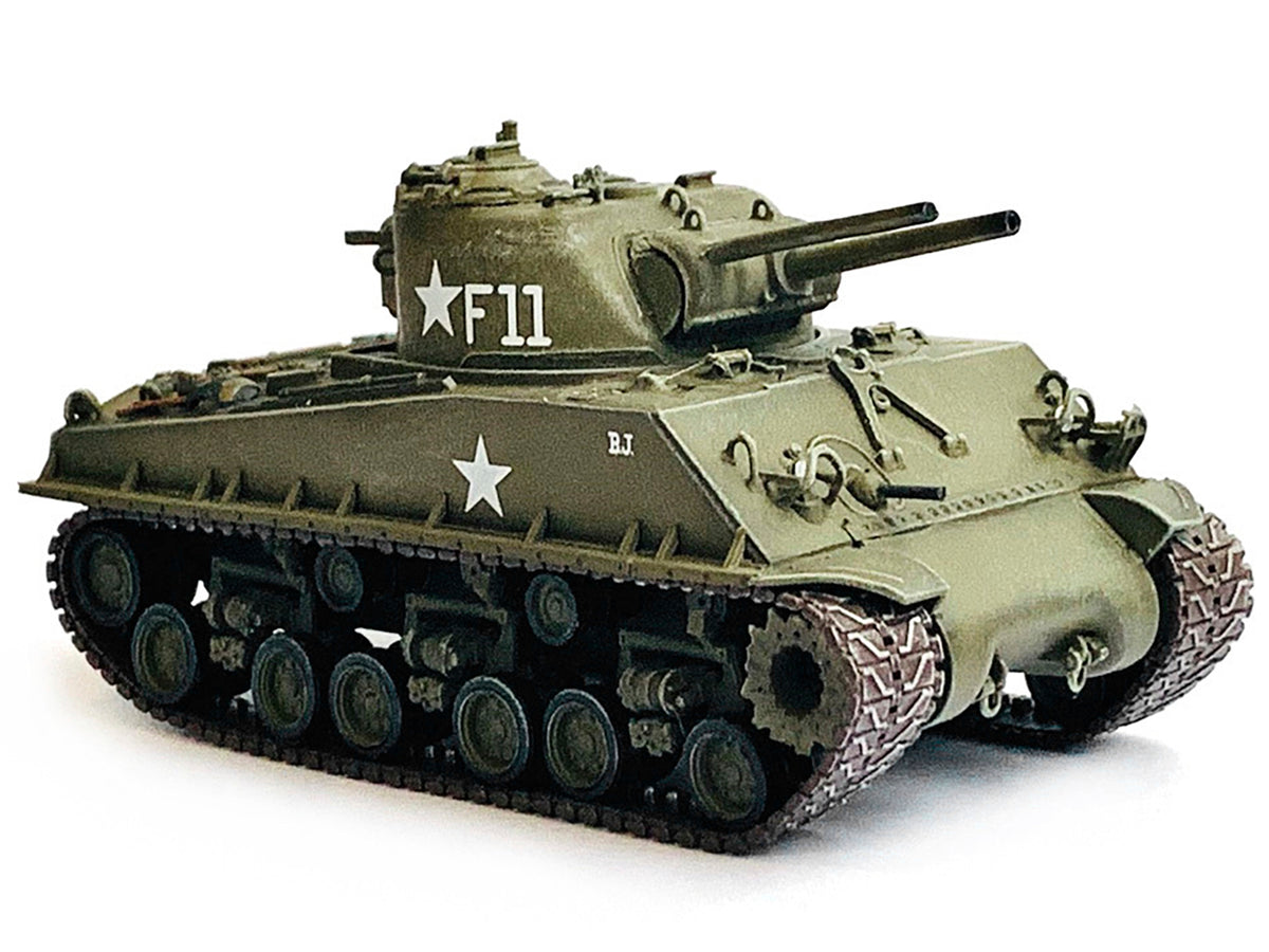 United States M4A3 HVSS POA-CWS-H5 Flamethrower Tank Olive Drab F11 'Korea' (1951) 'NEO Dragon Armor' Series 1/72 Plastic Model by Dragon Models