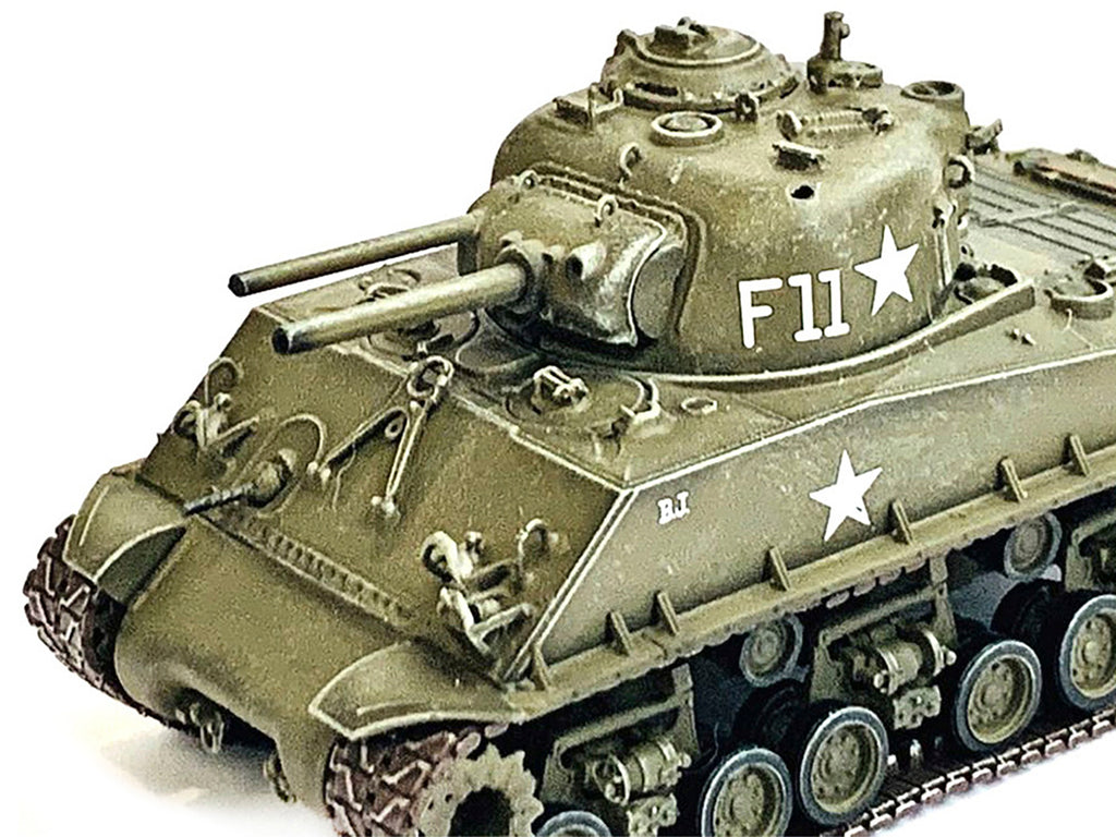 United States M4A3 HVSS POA-CWS-H5 Flamethrower Tank Olive Drab F11 'Korea' (1951) 'NEO Dragon Armor' Series 1/72 Plastic Model by Dragon Models