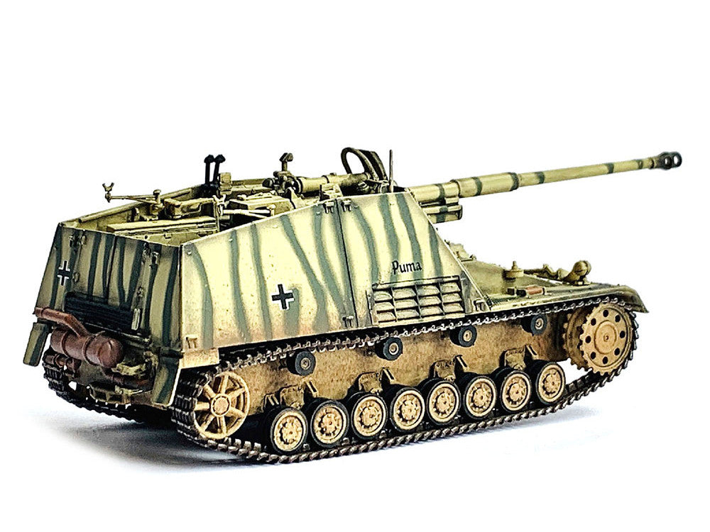 German Sd.Kfz.164 Hornisse 'Nashorn' Armored Vehicle 'Puma German Army' 'NEO Dragon Armor' Series 1/72 Plastic Model by Dragon Models