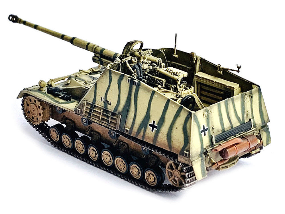 German Sd.Kfz.164 Hornisse 'Nashorn' Armored Vehicle 'Puma German Army' 'NEO Dragon Armor' Series 1/72 Plastic Model by Dragon Models