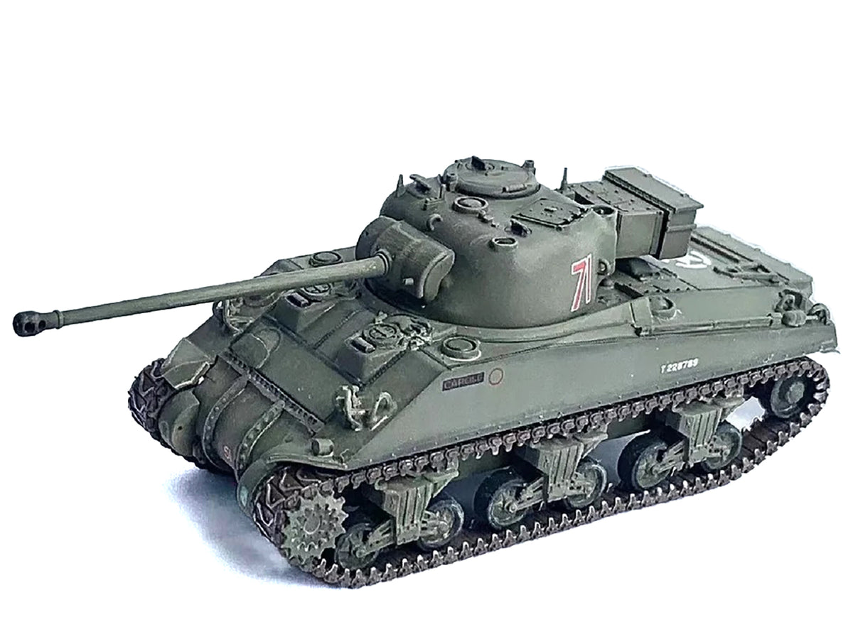 British Sherman Firefly Vc Tank #71 '13th/18th Royal Hussars Armoured Brigade Normandy France' (1944) 'NEO Dragon Armor' Series 1/72 Plastic Model by Dragon Models