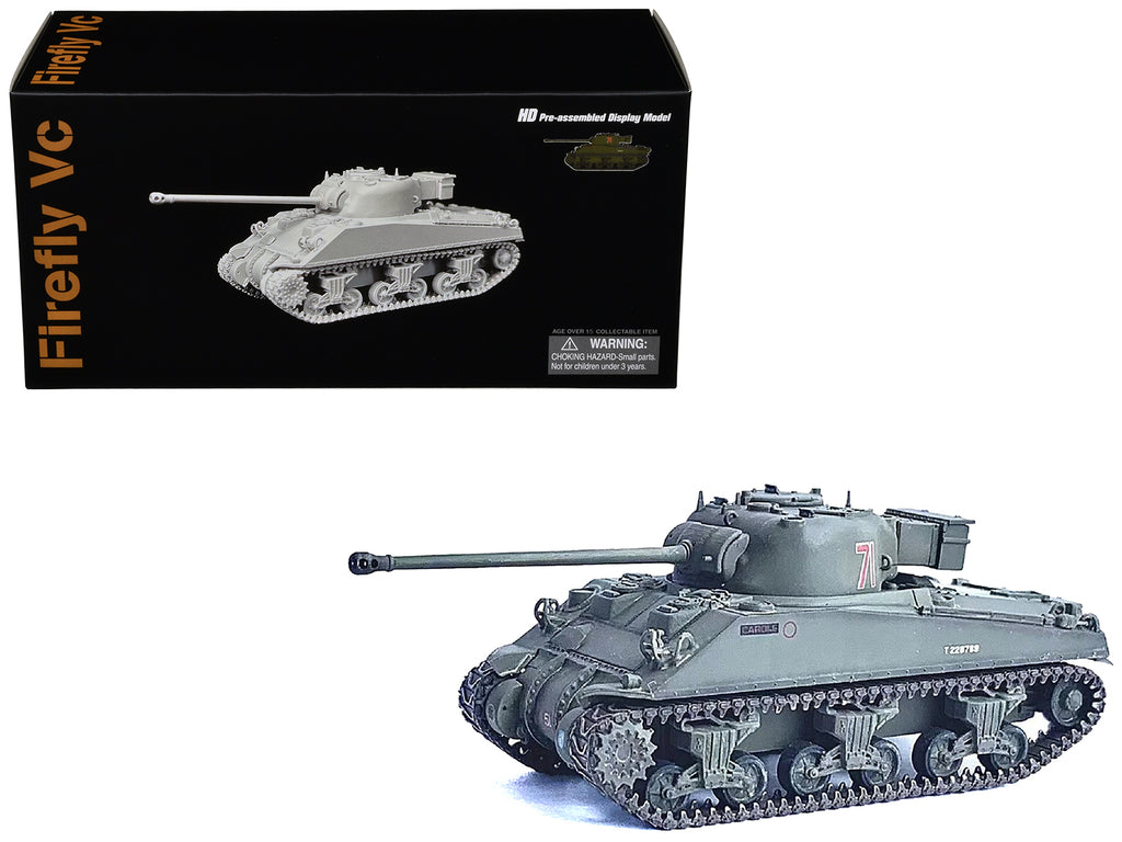 British Sherman Firefly Vc Tank #71 '13th/18th Royal Hussars Armoured Brigade Normandy France' (1944) 'NEO Dragon Armor' Series 1/72 Plastic Model by Dragon Models