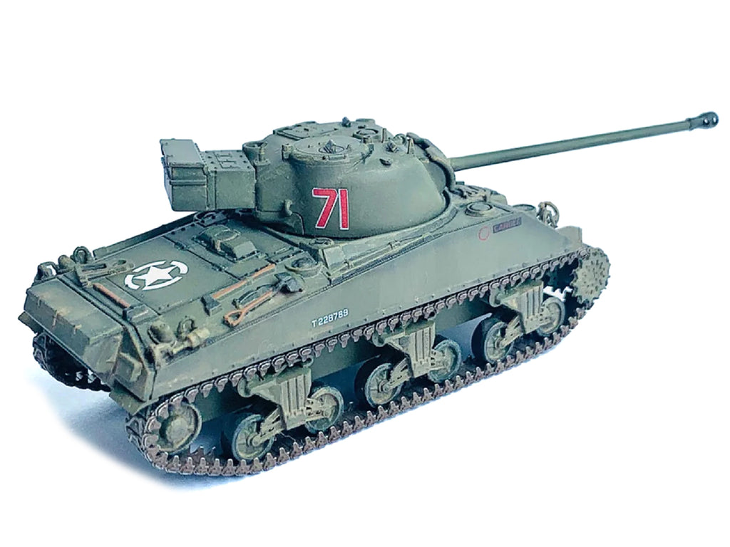 British Sherman Firefly Vc Tank #71 '13th/18th Royal Hussars Armoured Brigade Normandy France' (1944) 'NEO Dragon Armor' Series 1/72 Plastic Model by Dragon Models
