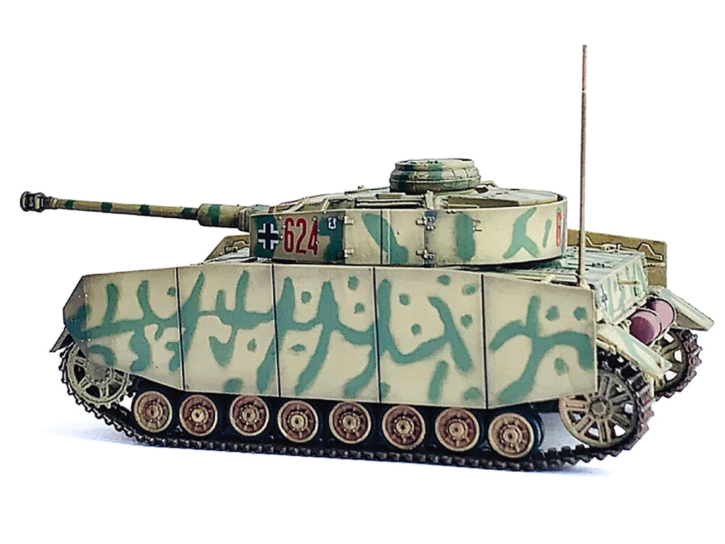 Germany Pz.Kpfw.IV Ausf.H with Schurzen Tank #624 '3.Pz.Div. Ukraine' (1943) 'NEO Dragon Armor' Series 1/72 Plastic Model by Dragon Models