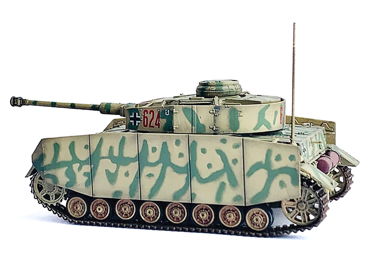 Germany Pz.Kpfw.IV Ausf.H with Schurzen Tank #624 '3.Pz.Div. Ukraine' (1943) 'NEO Dragon Armor' Series 1/72 Plastic Model by Dragon Models