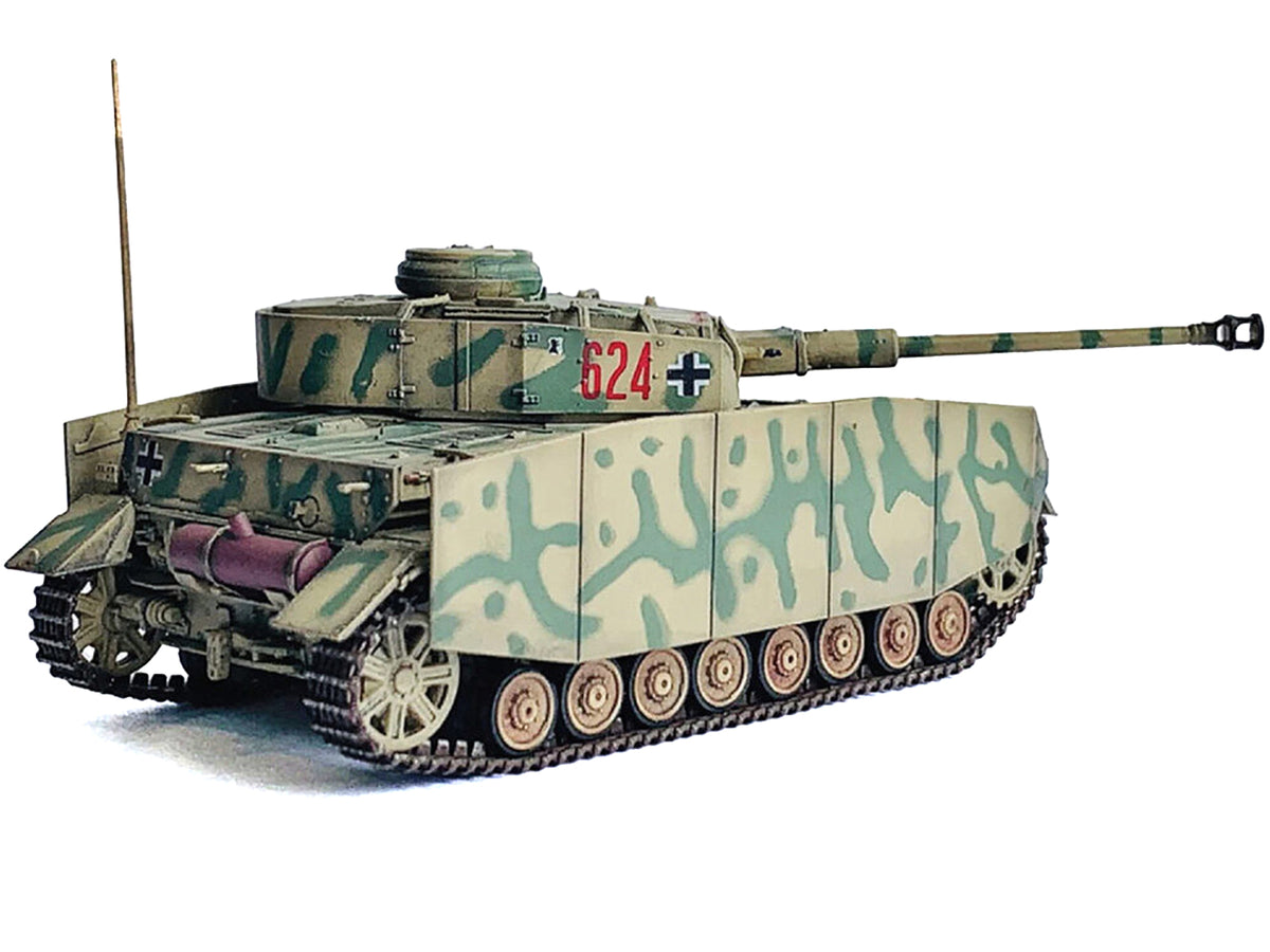 Germany Pz.Kpfw.IV Ausf.H with Schurzen Tank #624 '3.Pz.Div. Ukraine' (1943) 'NEO Dragon Armor' Series 1/72 Plastic Model by Dragon Models