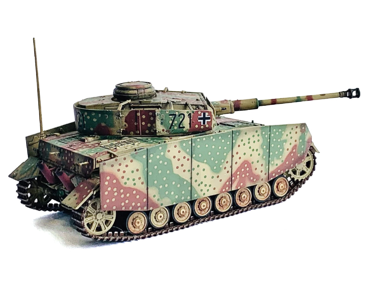 Germany Pz.Kpfw.IV Ausf.J Mid Production Tank '#721 Western Front' (1944) 'NEO Dragon Armor' Series 1/72 Plastic Model by Dragon Models
