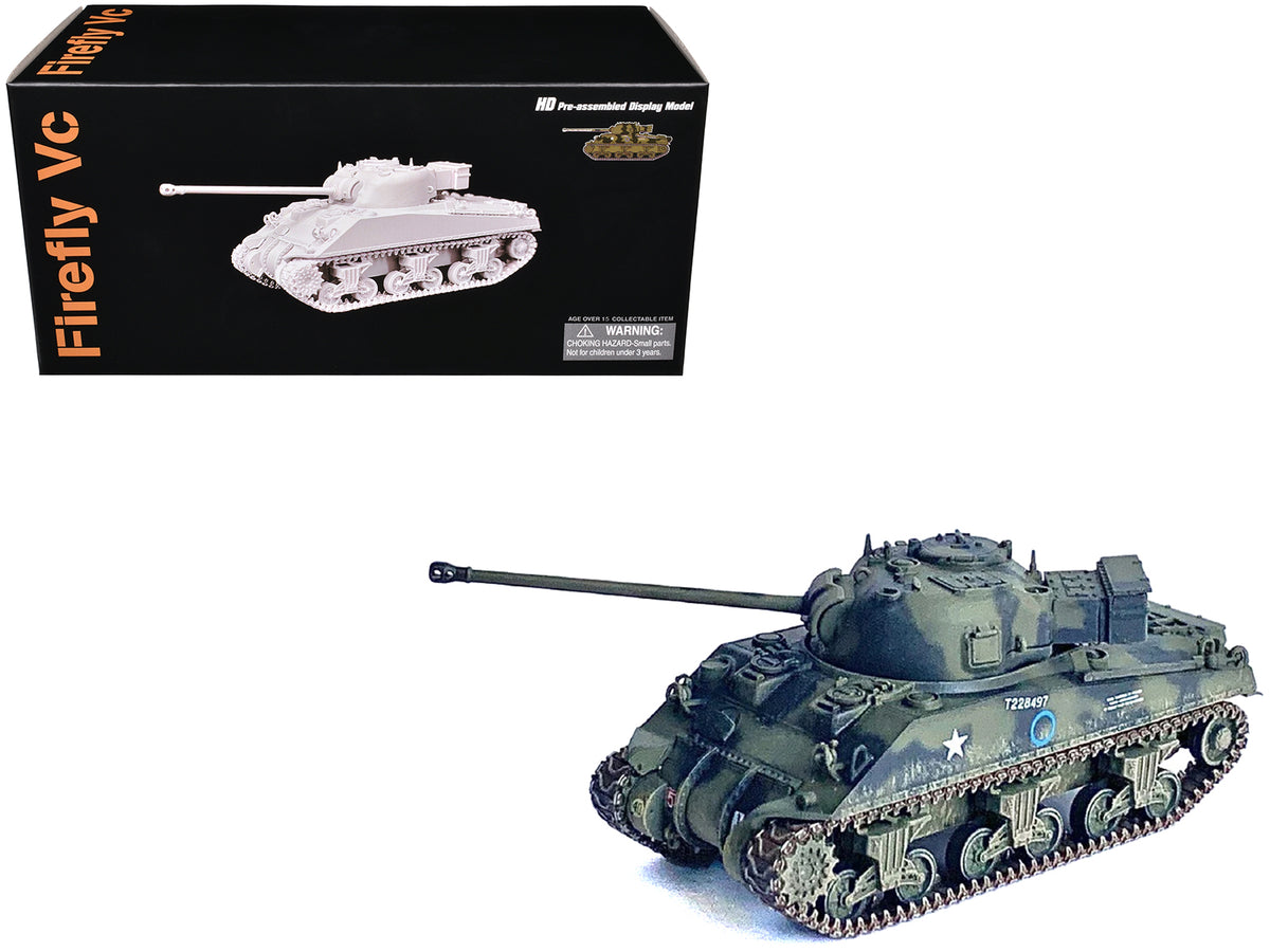 British Sherman Firefly VC Tank '1st Armoured Division Normandy France' (1944) 'NEO Dragon Armor' Series 1/72 Plastic Model by Dragon Models