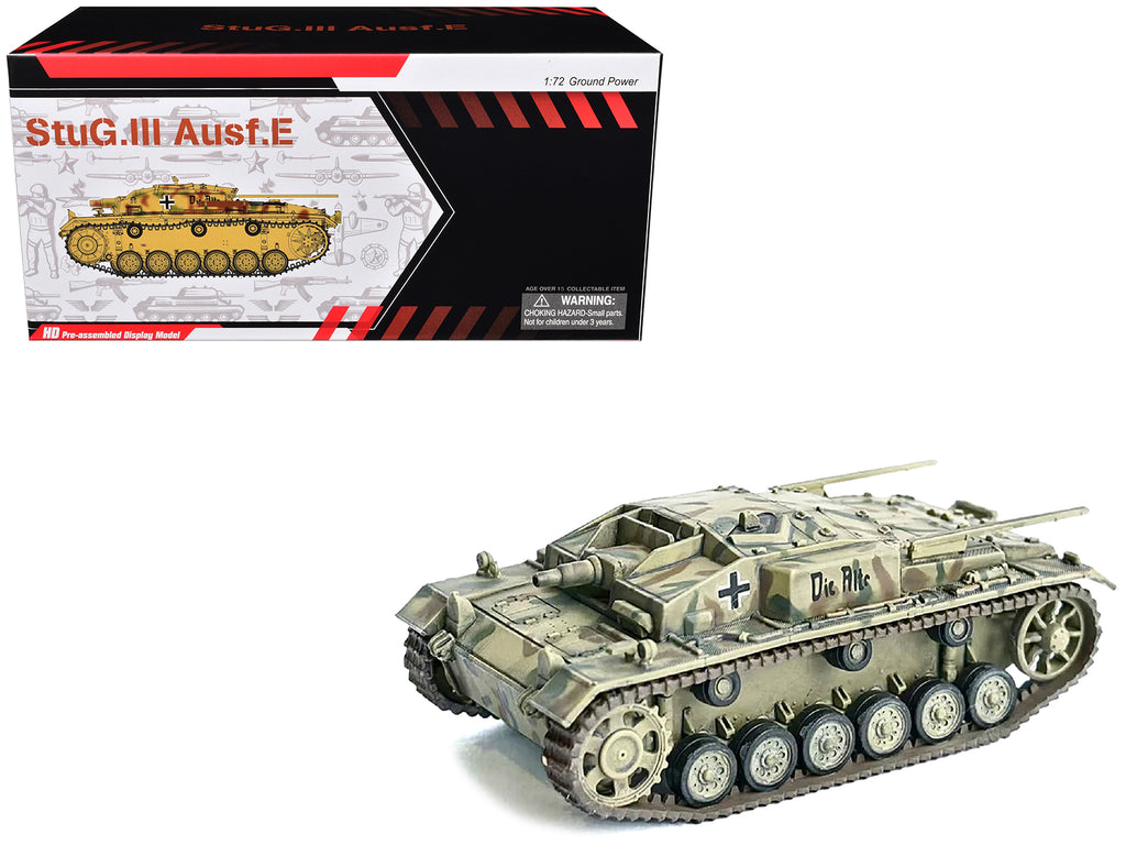 Germany StuG.III Ausf.E Tank 'Kampfgruppe Schill Slovakia' (1944) 'NEO Dragon Armor' Series 1/72 Plastic Model by Dragon Models