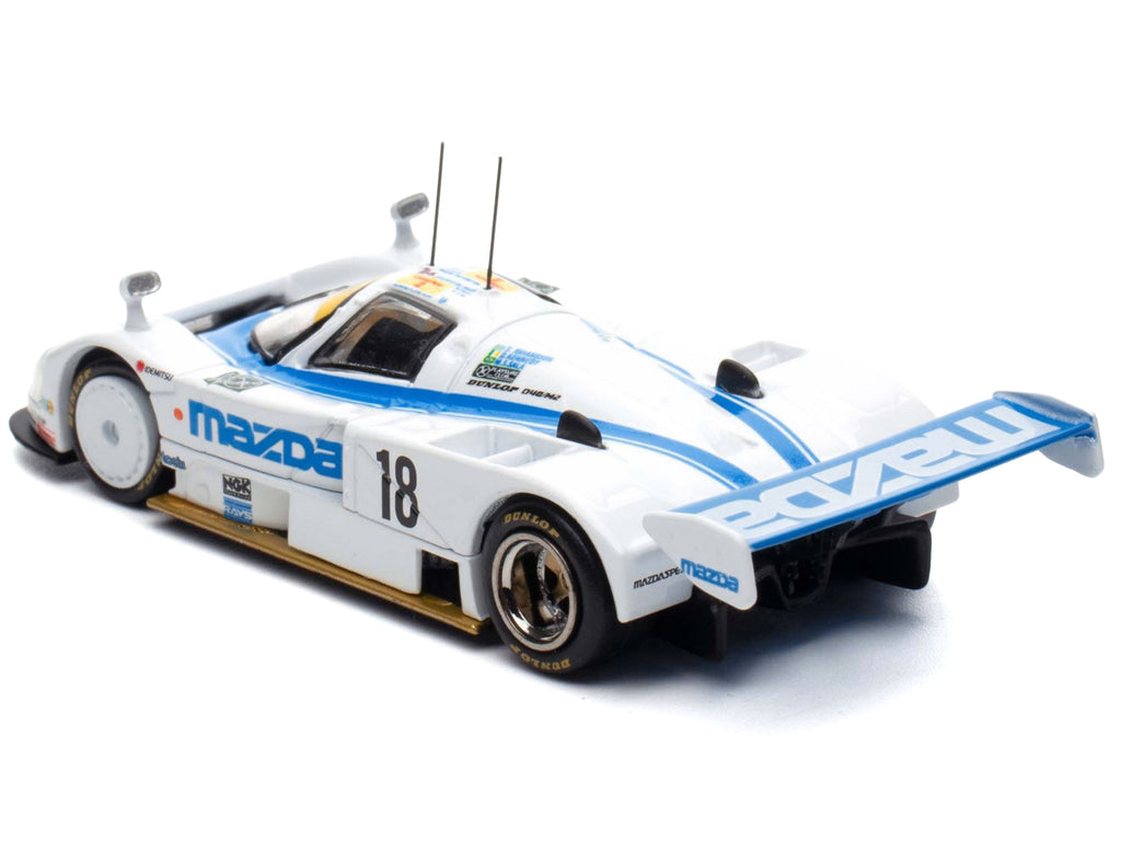 Mazda 787B #18 Stefan Johansson - David Kennedy - Maurizio Sandro Sala 'Mazdaspeed' '24 Hours of Le Mans' (1991) 1/64 Diecast Model Car by BM Creations