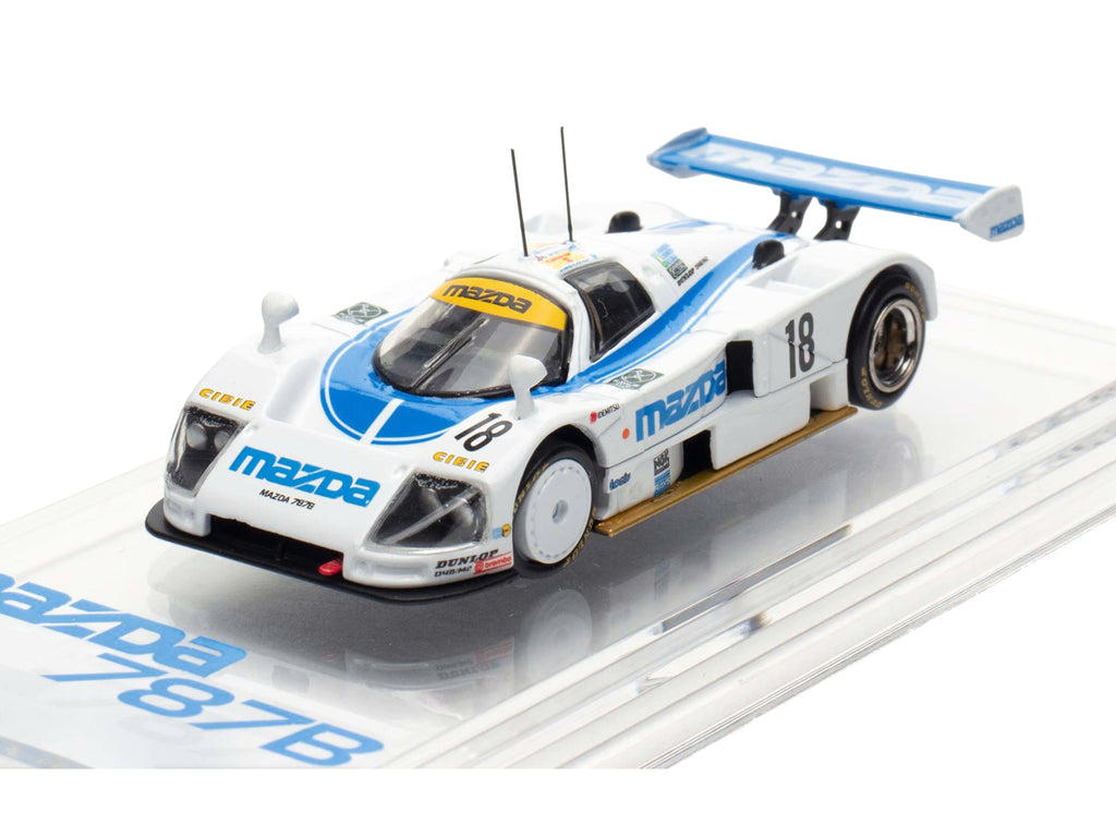 Mazda 787B #18 Stefan Johansson - David Kennedy - Maurizio Sandro Sala 'Mazdaspeed' '24 Hours of Le Mans' (1991) 1/64 Diecast Model Car by BM Creations