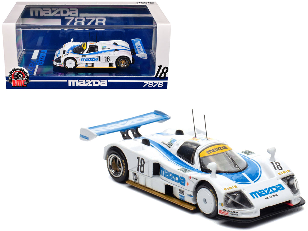 Mazda 787B #18 Stefan Johansson - David Kennedy - Maurizio Sandro Sala 'Mazdaspeed' '24 Hours of Le Mans' (1991) 1/64 Diecast Model Car by BM Creations
