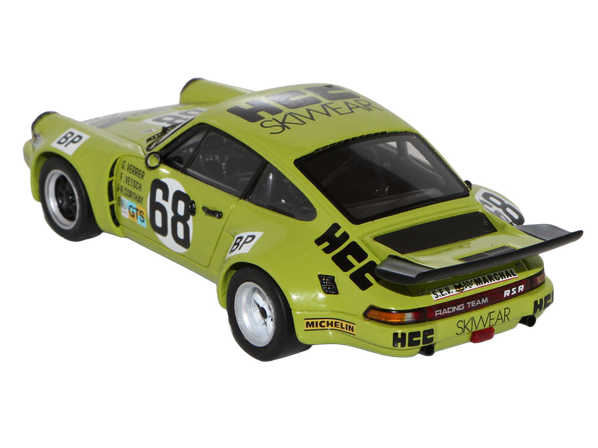 Porsche 911 Carrera RSR 3.0 #68 Guy Verrier - Florian Vetsch - Jean-Robert Corthay '24 Hours of Le Mans' (1975) 1/64 Model Car by Spark