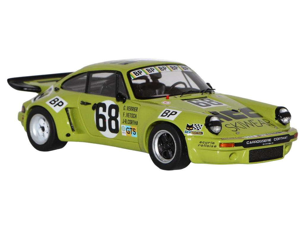 Porsche 911 Carrera RSR 3.0 #68 Guy Verrier - Florian Vetsch - Jean-Robert Corthay '24 Hours of Le Mans' (1975) 1/64 Model Car by Spark