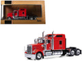 1990 Kenworth W900 Truck Tractor Red 1/64 Diecast Model by IXO Models