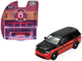 2019 Dodge Durango 'Lowell Arkansas Fire Department' Red and Black with Black Stripes 'Fire & Rescue' Series #5 1/64 Diecast Model Car by Greenlight