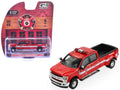 2018 Ford F-350 Pickup Truck 'Los Angeles Fire Department' Red with White Stripes 'Fire & Rescue' Series #5 1/64 Diecast Model Car by Greenlight