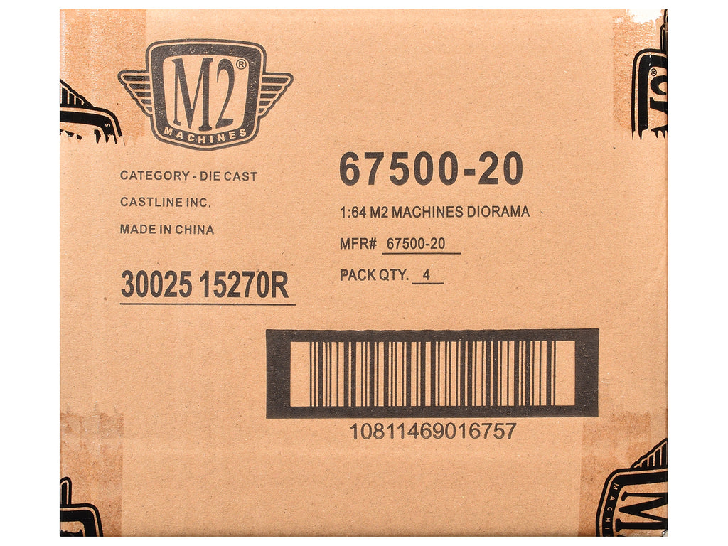 'Auto News' Release 20 Set of 4 Cars Limited Edition to 4500 pieces Worldwide 1/64 Diecast Model Cars by M2 Machines