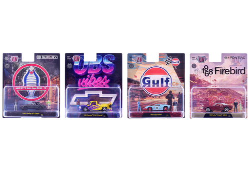 'Auto News' Release 20 Set of 4 Cars Limited Edition to 4500 pieces Worldwide 1/64 Diecast Models by M2 Machines